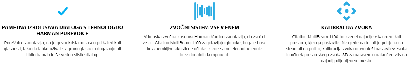 HARMAN KARDON Citation MultiBeam 1100 soundbar, hišni kino